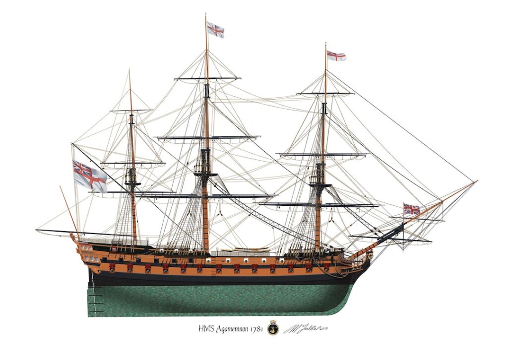 Navío HMS Agamemnon (1781)