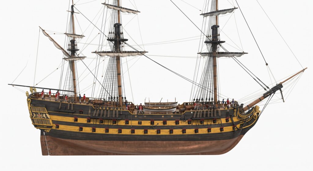 Navío HMS Bedford 1741