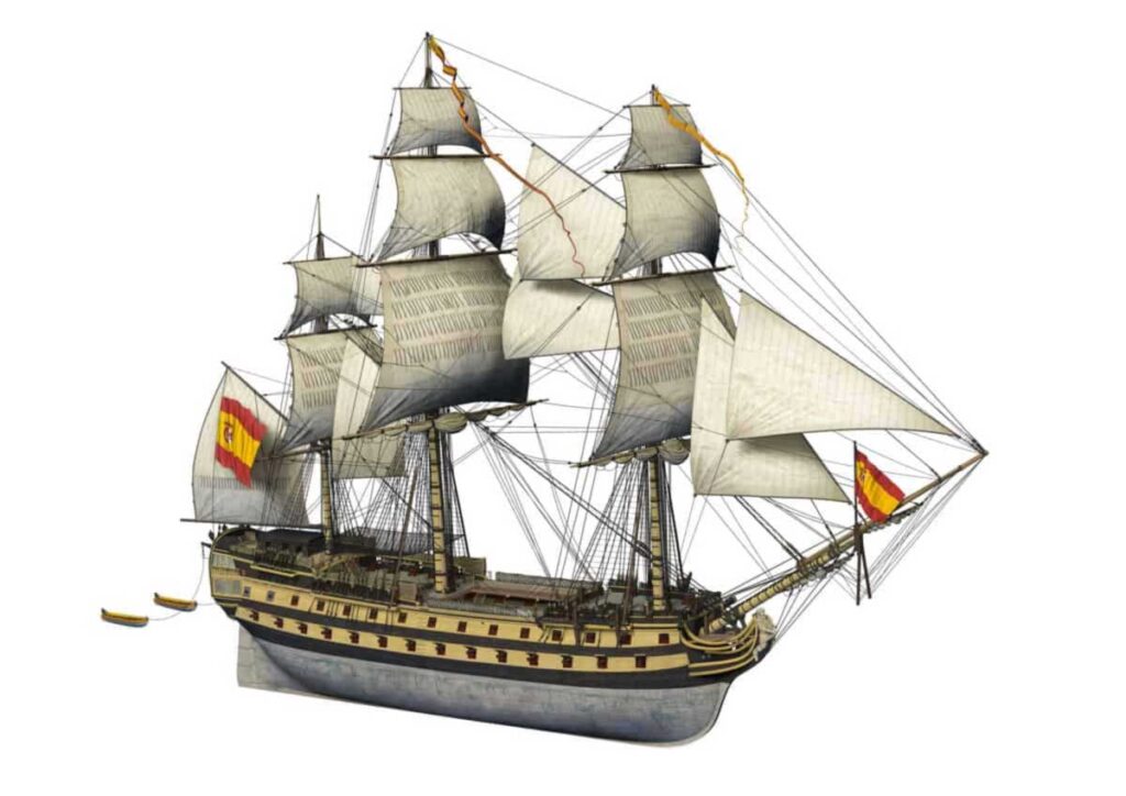 Navío español de 74 cañones