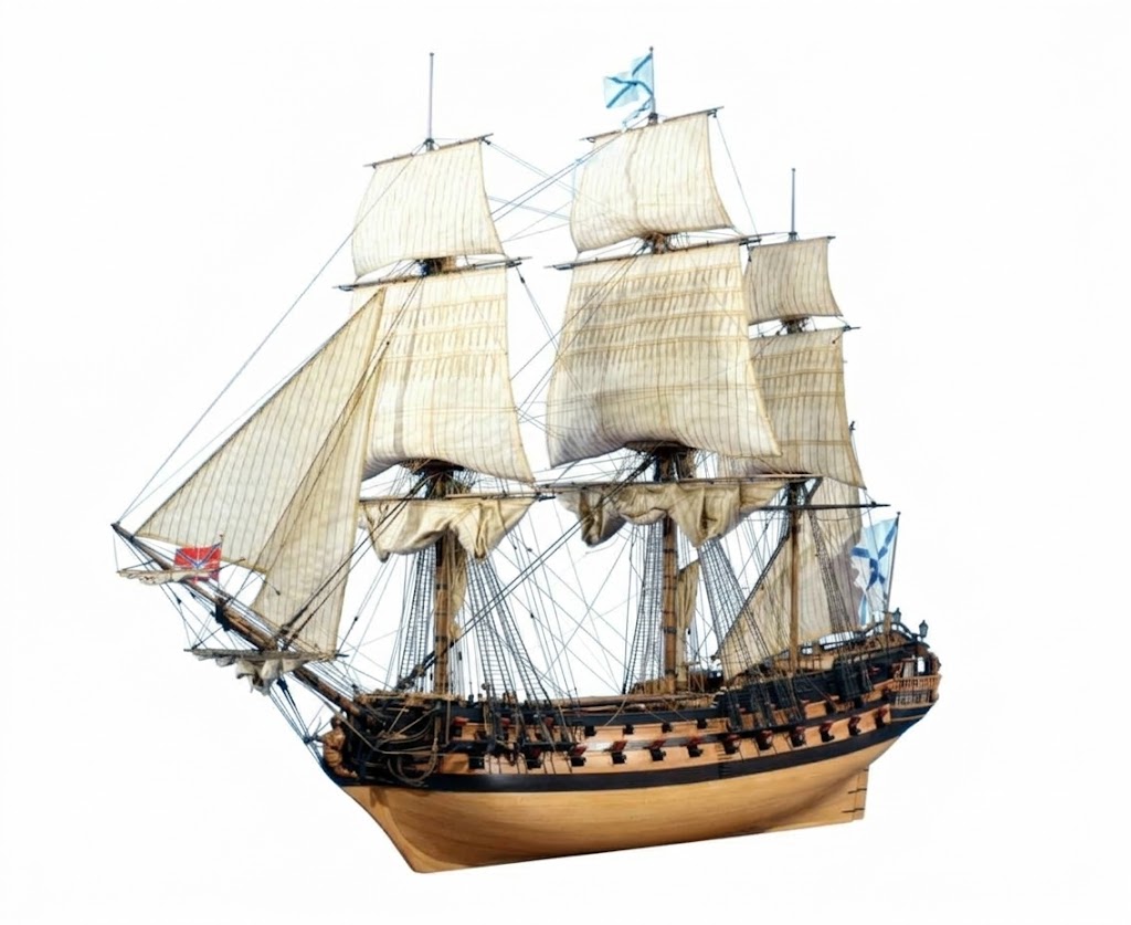 Navío Gloria de Rusia 1733