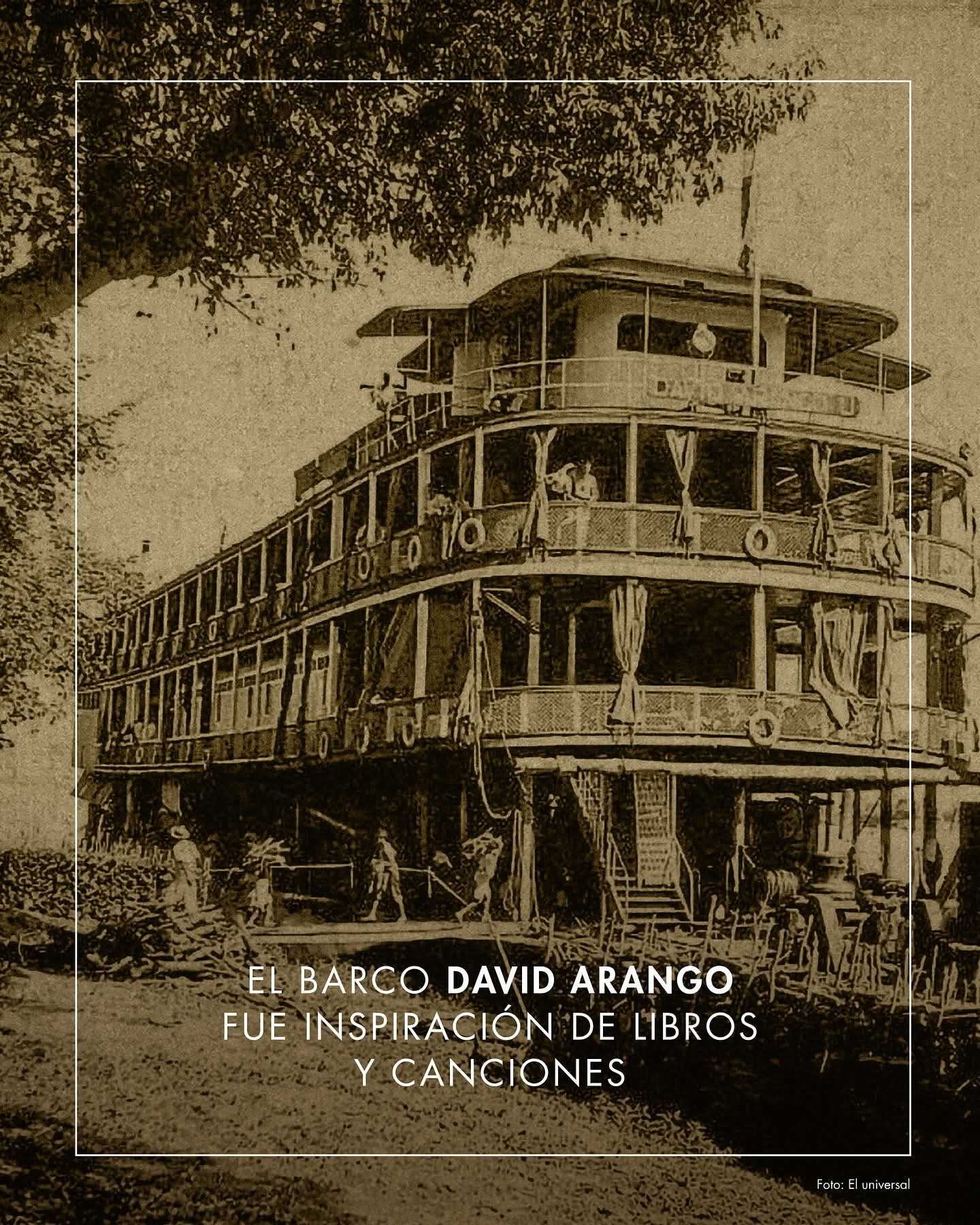 Recorte de periódico tragedia David Arango