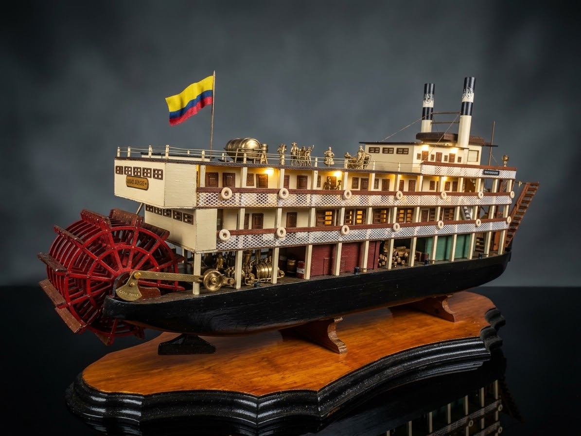 Vista frontal modelo